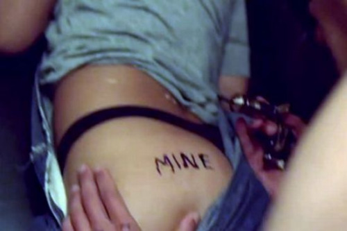 Making my girlfriend's best friend get a tattoo on her stating who…