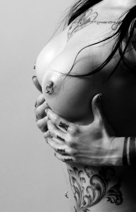 I love tattoos and piercings. It makes any slut so much hotter…